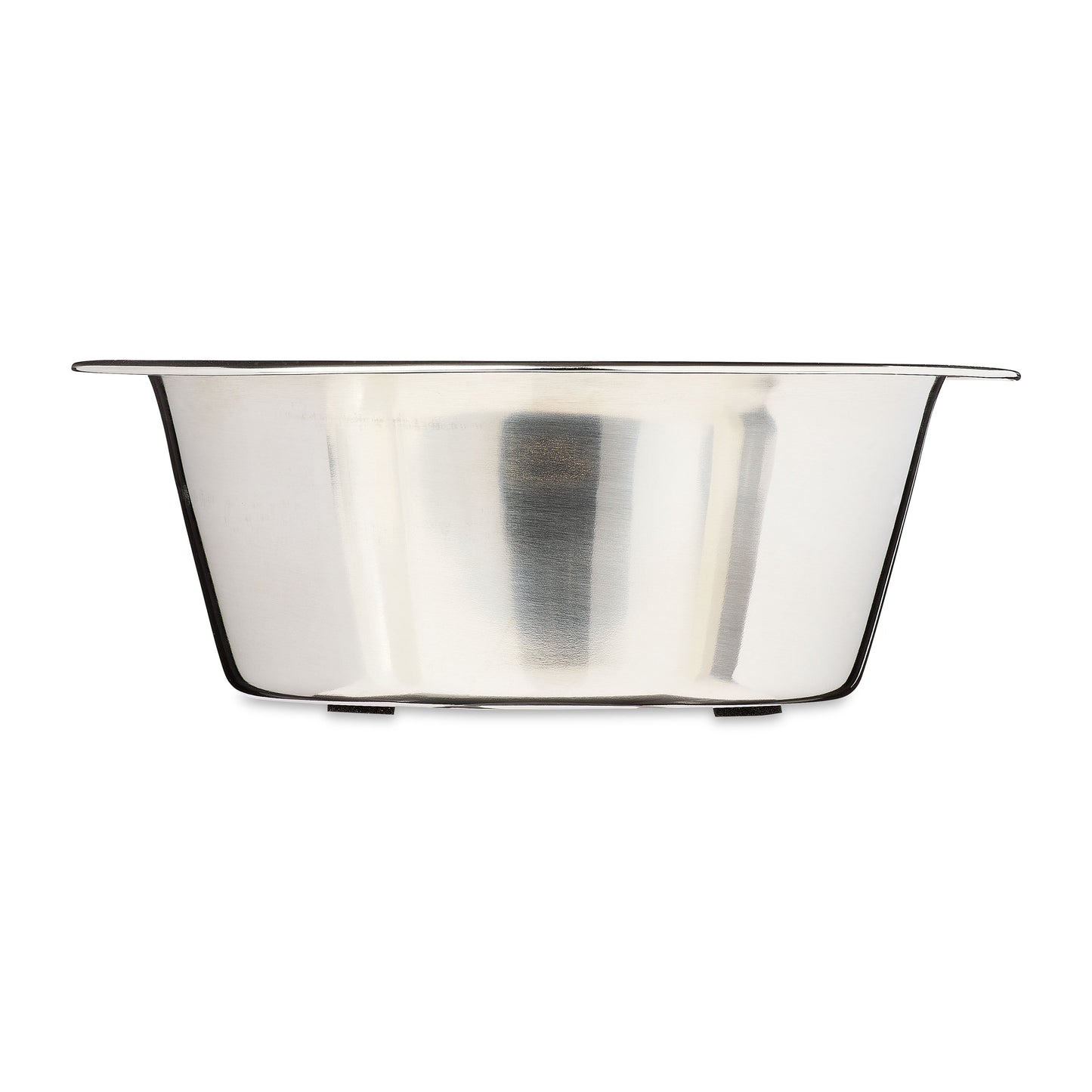 Stainless Steel Paw & Beads Imprint Dog Bowl Small