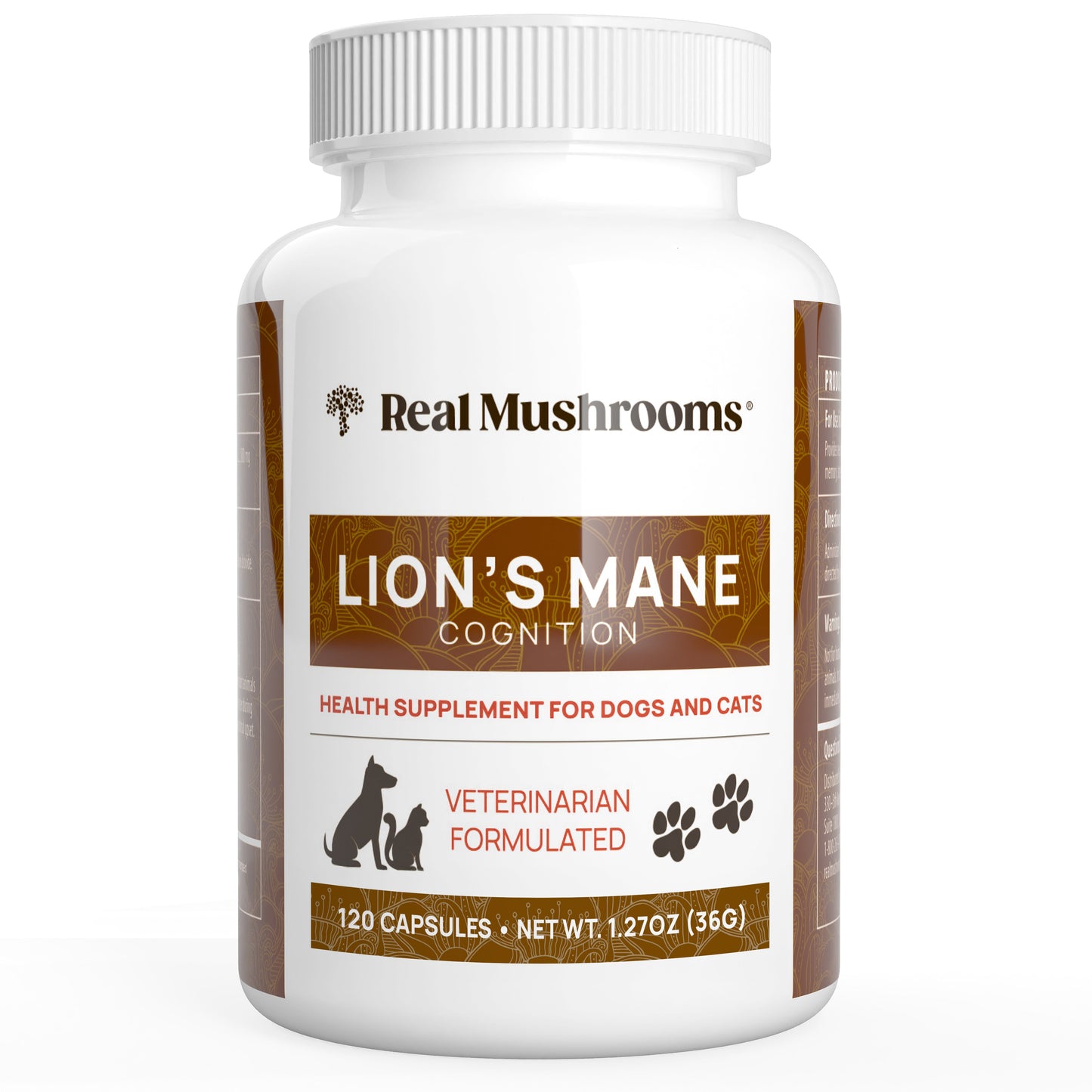 Organic Lions Mane Extract Capsules for Pets